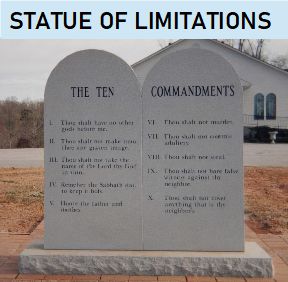 Statue of Limitations. Remind Dane Minor when on KLIF Wheels