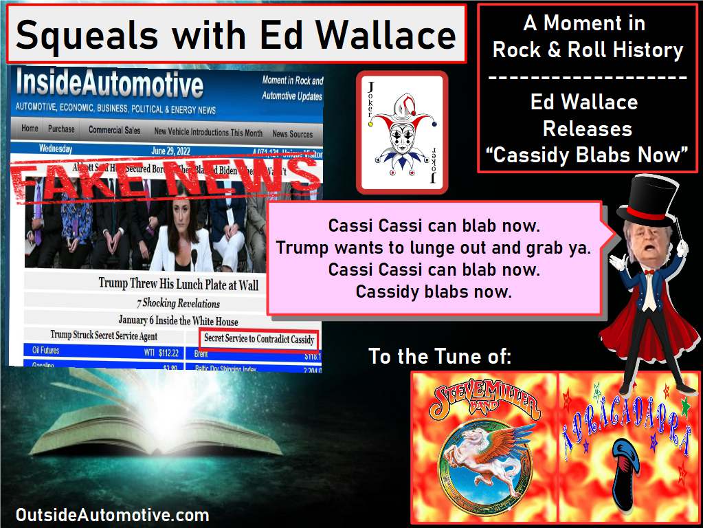 Squeals with Ed Wallace: Weird Ed Yak-Like-Dalek's ode to the J6 Committee