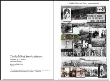 Ed Wallace's Backside of American History (Volumes I and II)