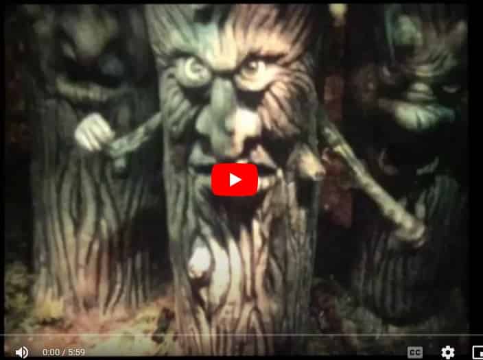 Music video for Rush's The Trees by Jim Towler