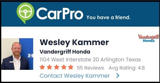 CarPro Dealer: Vandergriff Honda