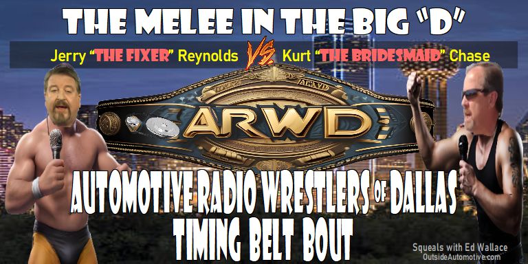 Automotive Radio Wrestlers of Dallas Timing Belt Bout: Jerry Reynolds vs. Kurt Chase